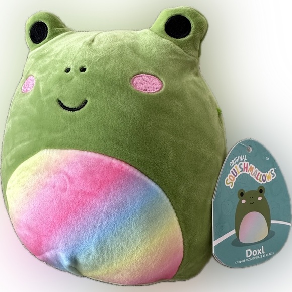 NWT DOXL 7" Squishmallow Frog - Picture 1 of 4